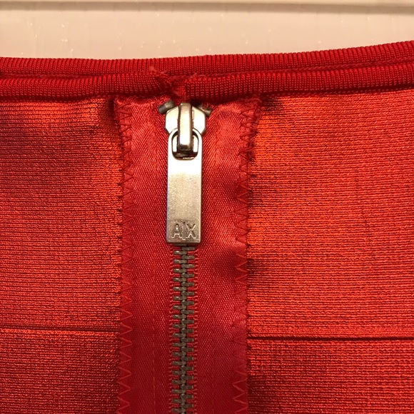 Armani Exchange bright red skirt - Picture 2 of 5